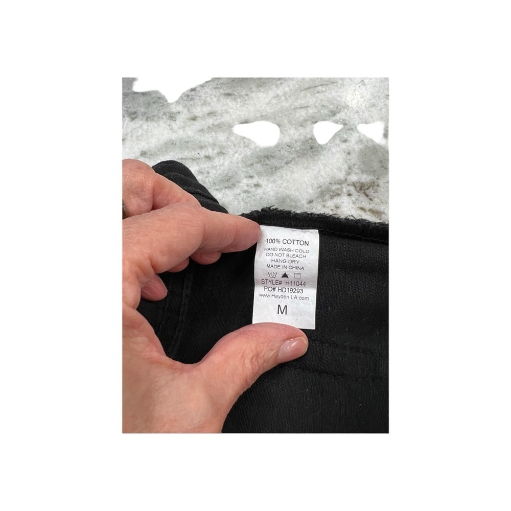 Sophie & Hailee Black Denim Midi Skirt, Size M $12 - Picture 4 of 4